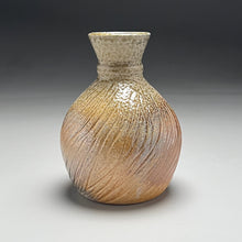 Load image into Gallery viewer, Combed Bottle in Ash & Salt, 6.25"h (Silas Bradley)