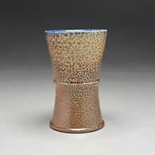 Load image into Gallery viewer, Small Vessel/Cup in Salt and Cobalt Glazes, 5"h (Silas Bradley)