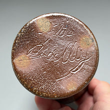 Load image into Gallery viewer, Small Vessel/Cup in Salt and Cobalt Glazes, 5"h (Silas Bradley)