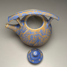 Load image into Gallery viewer, Melon Teapot in Stardust Blue, 8.75"h (Ben Owen III)
