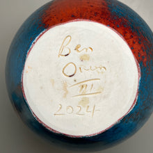 Load image into Gallery viewer, Bottle in Chinese Blue, 12.75"h (Ben Owen III)