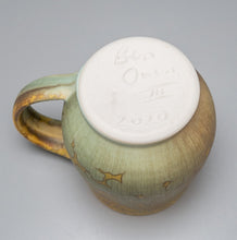 Load image into Gallery viewer, Mug #6 in Stardust Green, 4.5"h (Ben Owen III)