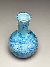 Load image into Gallery viewer, Genie Bottle in Turquoise Crystalline, 6.5"h (Ben Owen III)