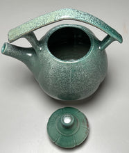 Load image into Gallery viewer, Melon Tea Pot in Patina Green, 9"h (Ben Owen III)