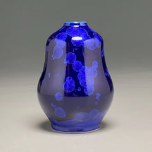 Load image into Gallery viewer, Gourd Vase in Midnight Blue Crystalline, 5.75"h (Ben Owen III)