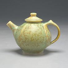 Load image into Gallery viewer, Miniature Melon Teapot in Stardust Green, 5"h (Ben Owen III)