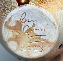 Load image into Gallery viewer, Genie Bottle in Cobalt and Ash Glazes, 9.5"h (Ben Owen III)