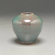 Load image into Gallery viewer, Square-Shouldered Egg Vase in Ruby Jade, 4.5"h (Ben Owen III)