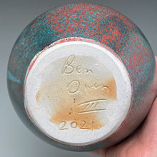Load image into Gallery viewer, Post-and-Lintel Teapot in Chinese Blue/Ruby Jade, 10"h (Ben Owen III)