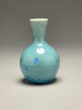 Load image into Gallery viewer, Genie Bottle in Turquoise Crystalline, 6.25"h (Ben Owen III)