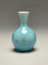 Load image into Gallery viewer, Genie Bottle in Turquoise Crystalline, 6.25"h (Ben Owen III)