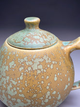 Load image into Gallery viewer, Teapot in Stardust Green, 7"h (Ben Owen III)