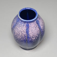 Load image into Gallery viewer, Melon Flower Vase in Nebular Purple, 5.25"h (Ben Owen III)