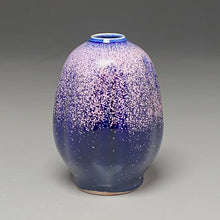 Load image into Gallery viewer, Melon Gourd Vase in Nebular Purple, 5.5"h (Ben Owen III)