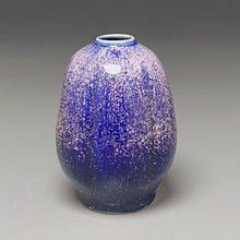 Load image into Gallery viewer, Melon Gourd Vase in Nebular Purple, 5.5"h (Ben Owen III)