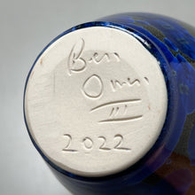 Load image into Gallery viewer, Dogwood Vase in Cobalt Crystalline, 9"h (Ben Owen III)