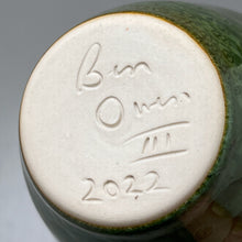Load image into Gallery viewer, Dogwood Vase #2 in Lily Pad Green, 9"h (Ben Owen III)