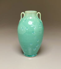 Load image into Gallery viewer, Tang Vase in Apple Green Crystalline, 9"h (Ben Owen III)