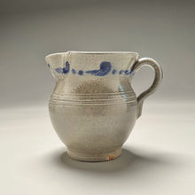 Load image into Gallery viewer, Creamer in Salt Glaze with Cobalt, 4.5"h (Ben Owen Sr.)