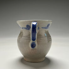 Load image into Gallery viewer, Creamer in Salt Glaze with Cobalt, 4.5"h (Ben Owen Sr.)