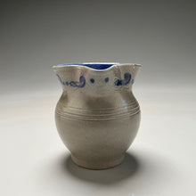 Load image into Gallery viewer, Creamer in Salt Glaze with Cobalt, 4.5"h (Ben Owen Sr.)