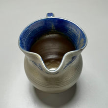Load image into Gallery viewer, Creamer in Salt Glaze with Cobalt, 4.5"h (Ben Owen Sr.)