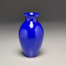 Load image into Gallery viewer, Dogwood Vase in Midnight Blue Crystalline, 9"h