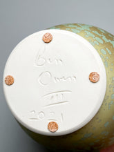 Load image into Gallery viewer, Covered Jar in Stardust Green, 11.75"h (Ben Owen III)