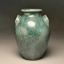 Load image into Gallery viewer, Handled Flower Vase in Patina Green, 9.5"h (Tableware Collection)
