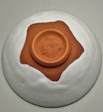 Load image into Gallery viewer, Bowl #3 in Dogwood White with Blue Accents, 7"dia. (Benjamin Owen IV)
