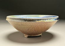 Load image into Gallery viewer, Nautilus Bowl in Multi-Layer, Ash &amp; Salt Glazes, 7.5"dia. (Ben Owen III)
