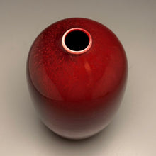 Load image into Gallery viewer, Egg Vase in Cabernet, 8.25"h (Ben Owen lll)
