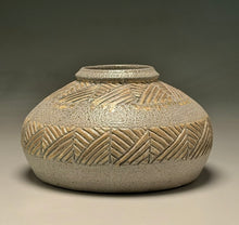 Load image into Gallery viewer, Carved Urn in Salt Glaze, 4.5"h (Pots From The Past)
