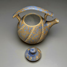 Load image into Gallery viewer, Melon Teapot in Stardust Blue, 8"h (Ben Owen III)
