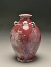 Load image into Gallery viewer, Combed Edo Jar in Aurora, 8.5"h (Ben Owen III)
