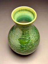 Load image into Gallery viewer, Han Vase in Lily Pad Green Crystalline, 12"h (Ben Owen III)
