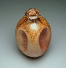 Load image into Gallery viewer, Dimpled Bottle in Natural Ash (New Clay Body), 9.25"h (Ben Owen III)
