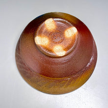 Load image into Gallery viewer, Bowl with Combed Lines in Multi-Layer Glazes, 7"dia. (Tableware Collection)
