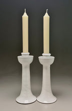Load image into Gallery viewer, Candlestick Set in Dogwood White, 12.25"h (Ben Owen III)
