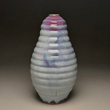 Load image into Gallery viewer, Ringed Gourd Vase in Aurora, 13"h (Ben Owen III)
