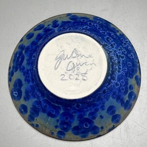 Small Dish in Cobalt Crystalline, 5.5"dia  (Juliana Owen)
