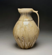 Load image into Gallery viewer, Combed Pitcher in Natural Ash Glaze, 11.5"h (Ben Owen III)
