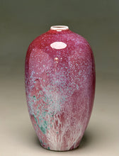 Load image into Gallery viewer, Egg Vase #2 in Aurora, 8.75"h (Ben Owen III)
