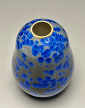 Load image into Gallery viewer, Gourd Vase in Cobalt Crystalline, 6"h (Ben Owen III)
