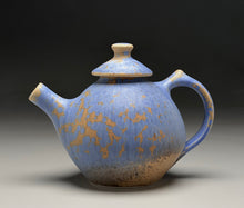 Load image into Gallery viewer, Small Teapot in Stardust Blue, 5"h (Ben Owen III)
