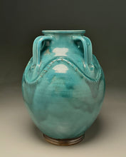 Load image into Gallery viewer, Persian Jar in Chinese Blue, 13.25"h (Pots From The Past)

