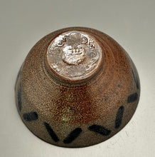 Load image into Gallery viewer, Bowl in Salt Glaze with Cobalt Accents, 5.5"dia. (Pots From The Past)
