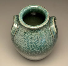 Load image into Gallery viewer, Handled Flower Vase in Patina Green, 9.5"h (Tableware Collection)

