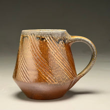 Load image into Gallery viewer, Combed Mug in Ash Glaze, 5.25"h (Ben Owen III)
