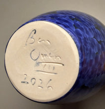 Load image into Gallery viewer, Dogwood Vase in Cobalt Crystalline, 8"h (Ben Owen III)
